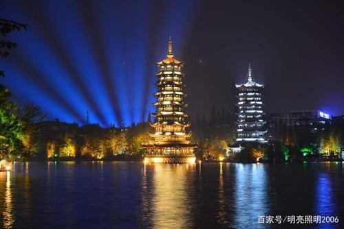 南阳景区景观亮化工程